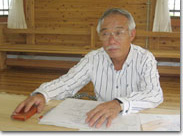 矢問市民農園管理組合　瀧本組合長